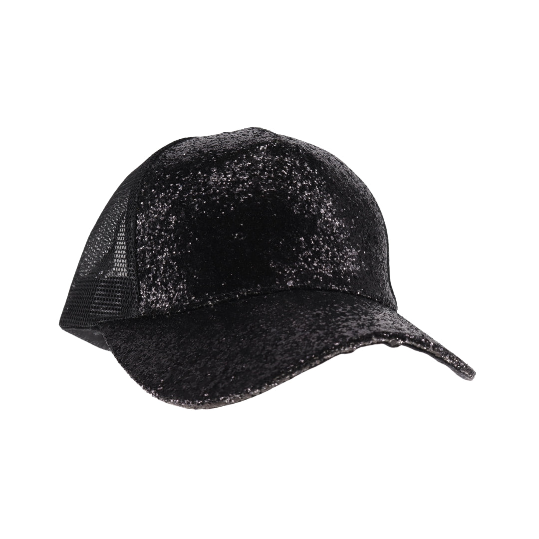 Glitter C.C Trucker Ball Cap TCB07