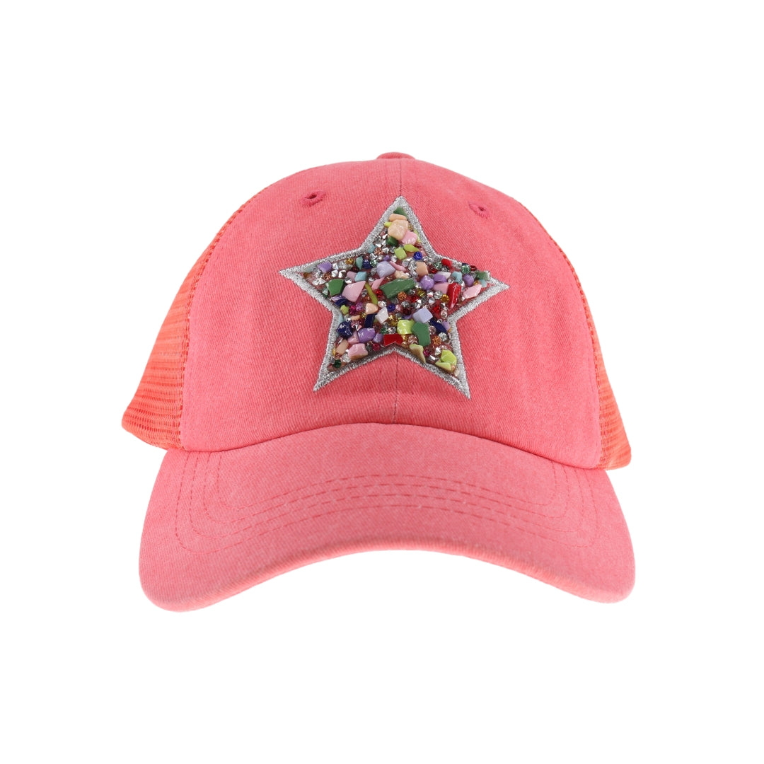 Star Stone Embellished C.C Ball Cap BAB8038