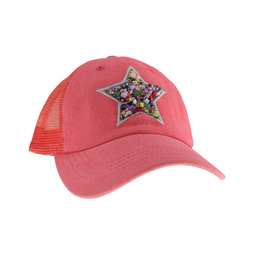 Star Stone Embellished C.C Ball Cap BAB8038