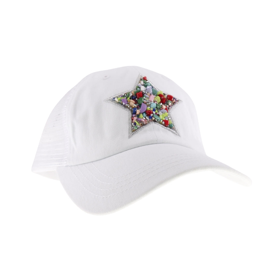 Star Stone Embellished C.C Ball Cap BAB8038