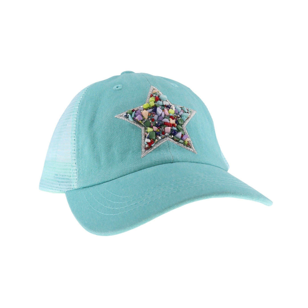 Star Stone Embellished C.C Ball Cap BAB8038