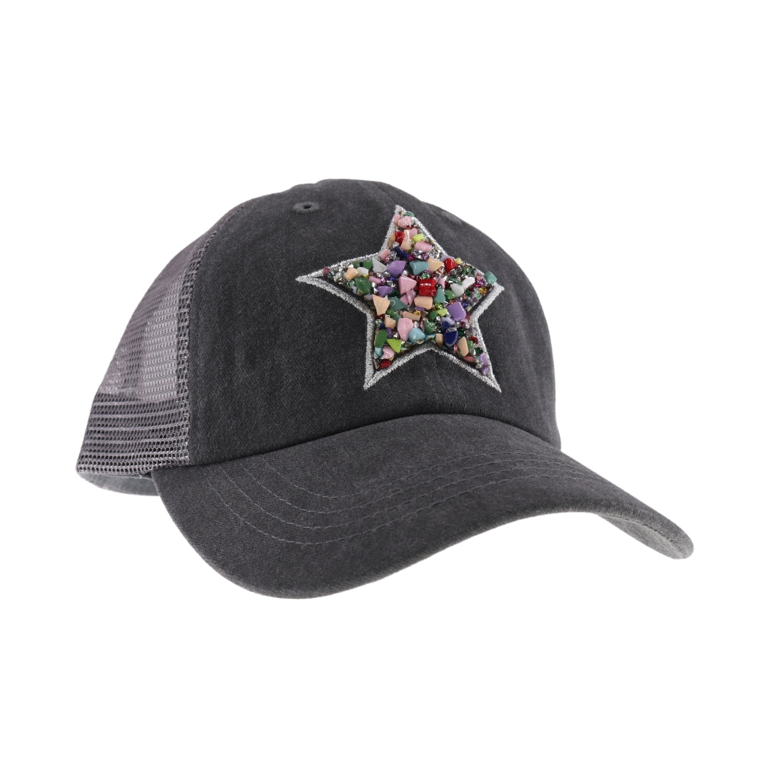 Star Stone Embellished C.C Ball Cap BAB8038