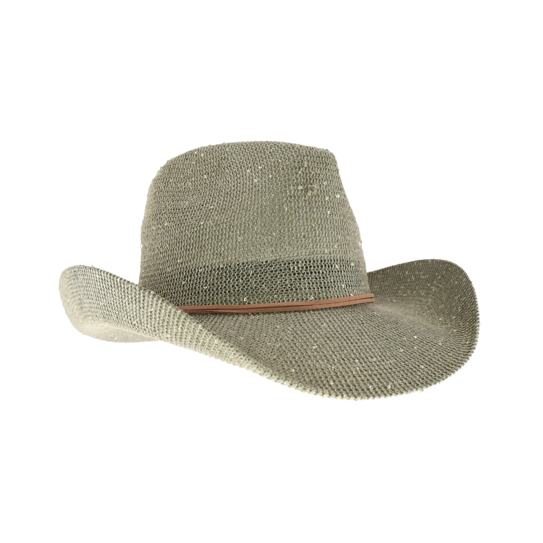 Vegas Sequin Cowboy Hat CBC03