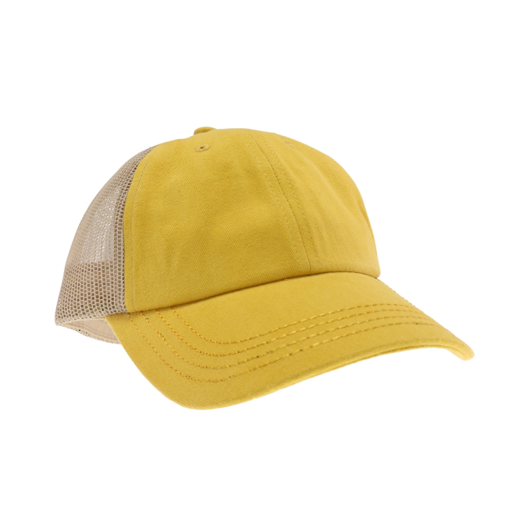 Solid Cotton Brushed C.C Ball Cap BA2000