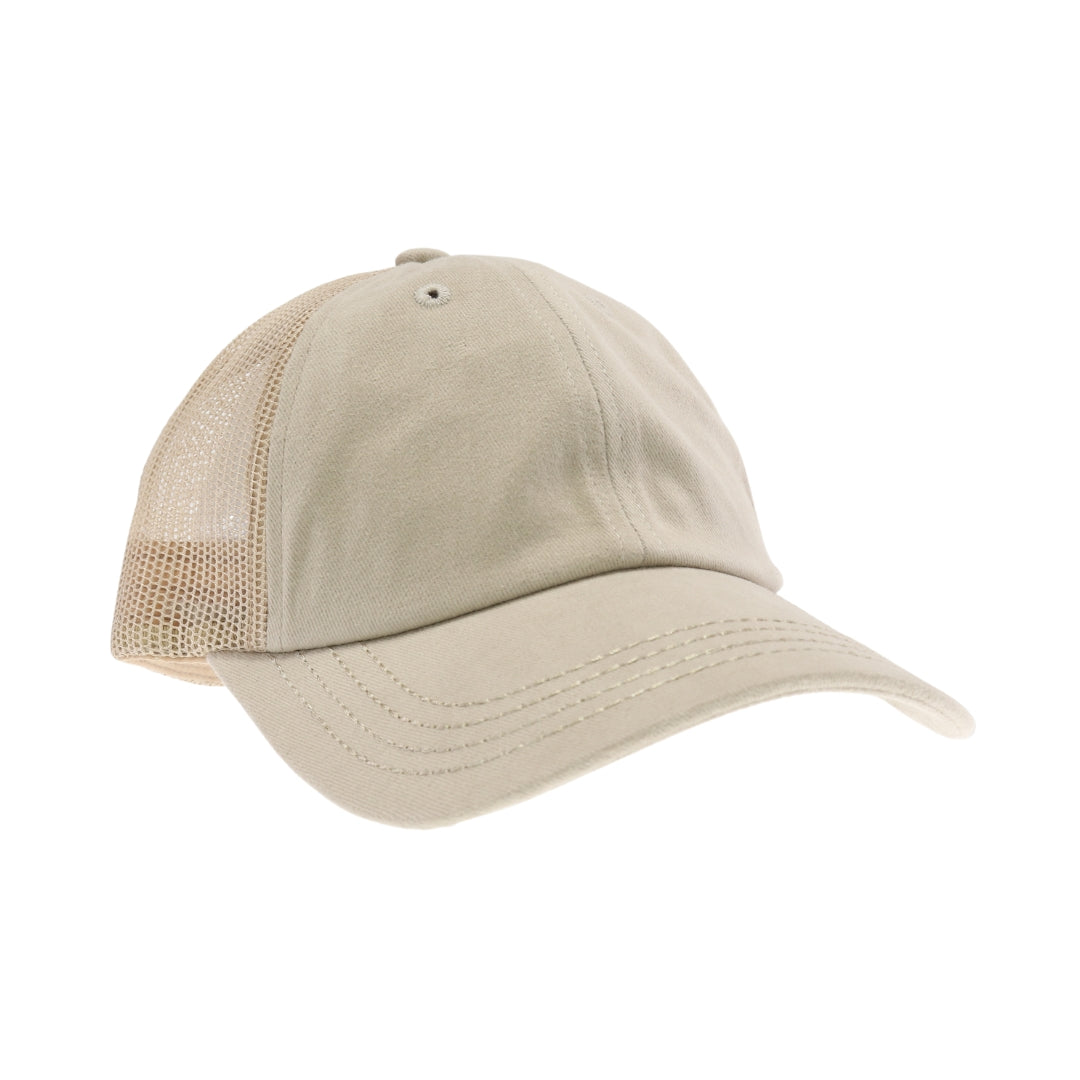 Solid Cotton Brushed C.C Ball Cap BA2000