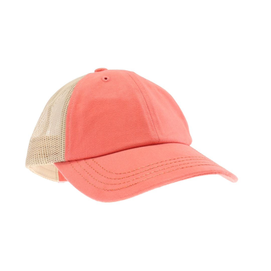 Solid Cotton Brushed C.C Ball Cap BA2000