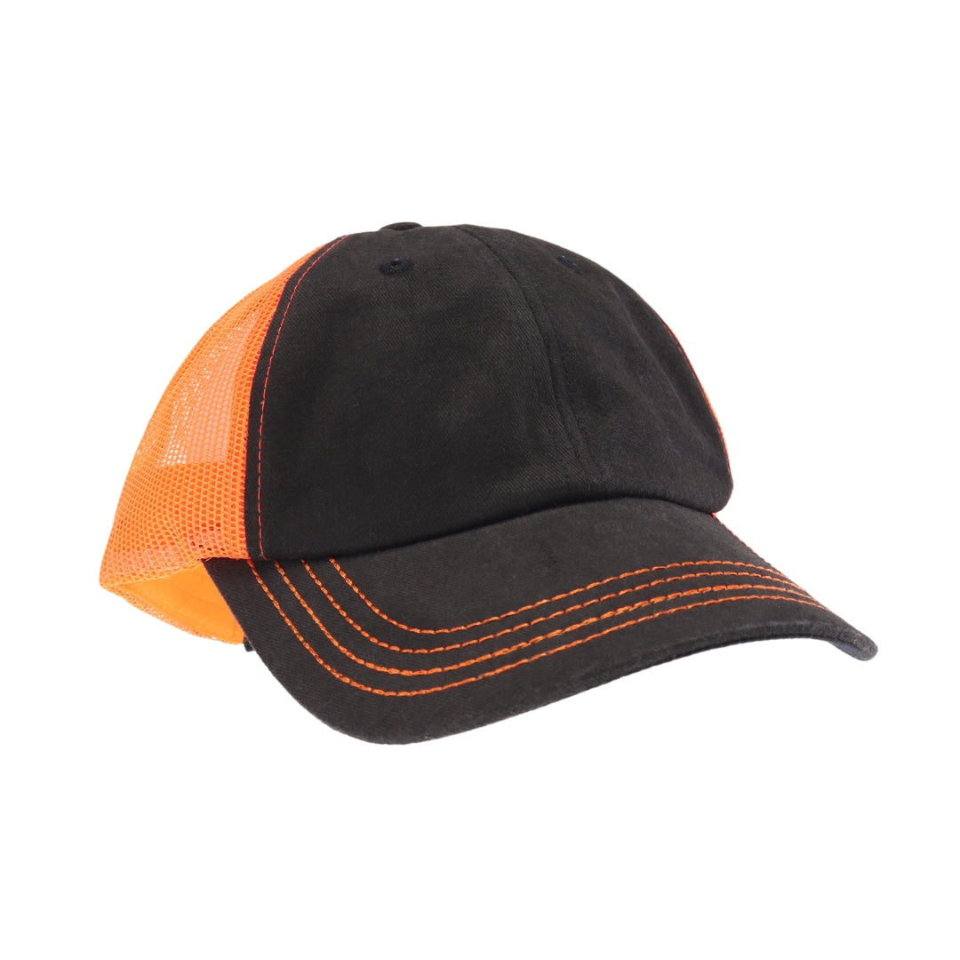 Trucker Color Mesh C.C Ball Cap BA2001