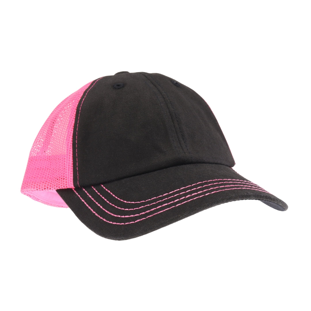 Trucker Color Mesh C.C Trucker Ball Cap BA2001