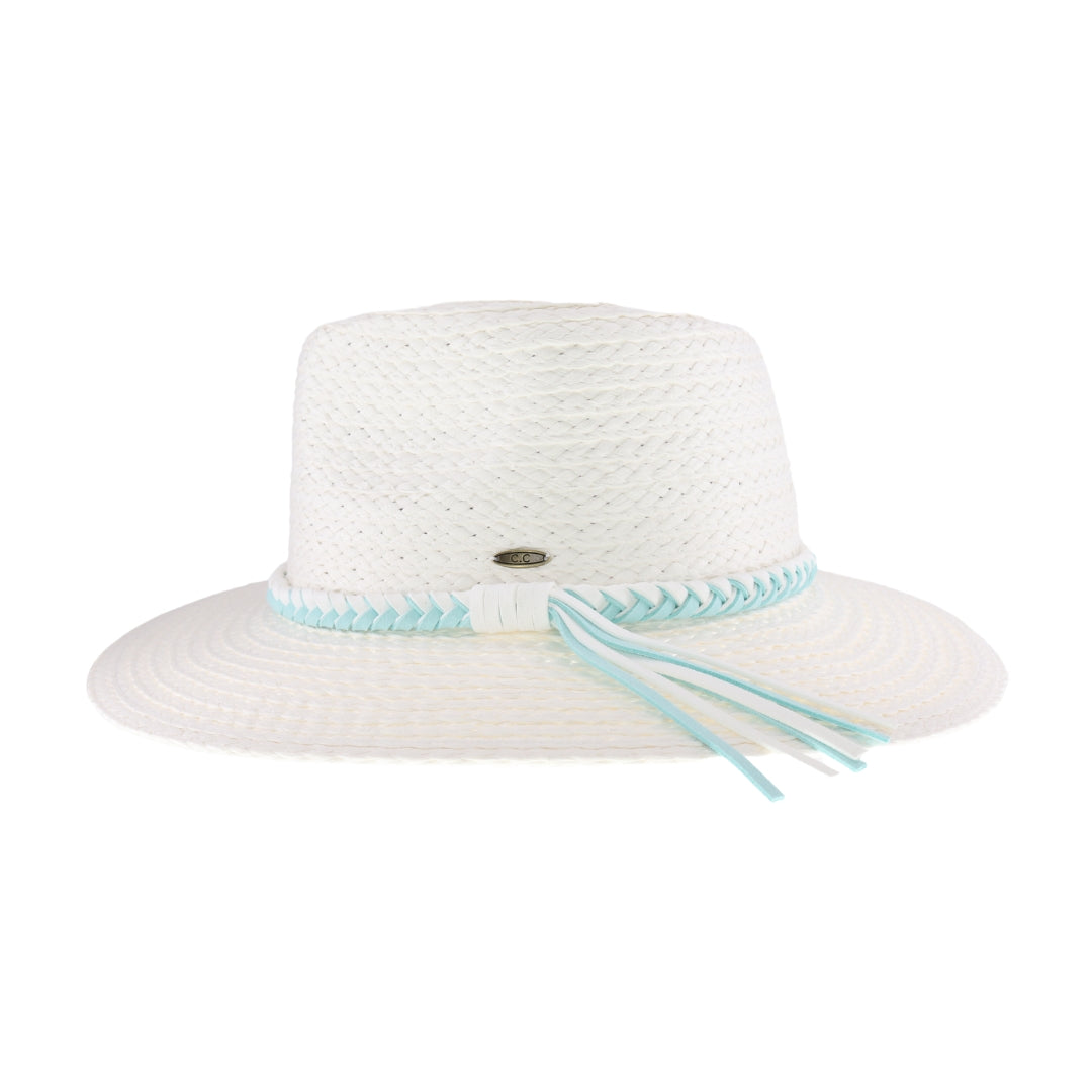 Braided Band Straw C.C Panama Hat STC05