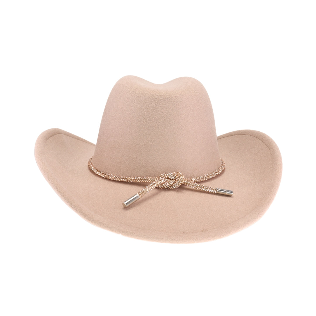 Reno Vegan Fabric Cowboy Hat VCC0067