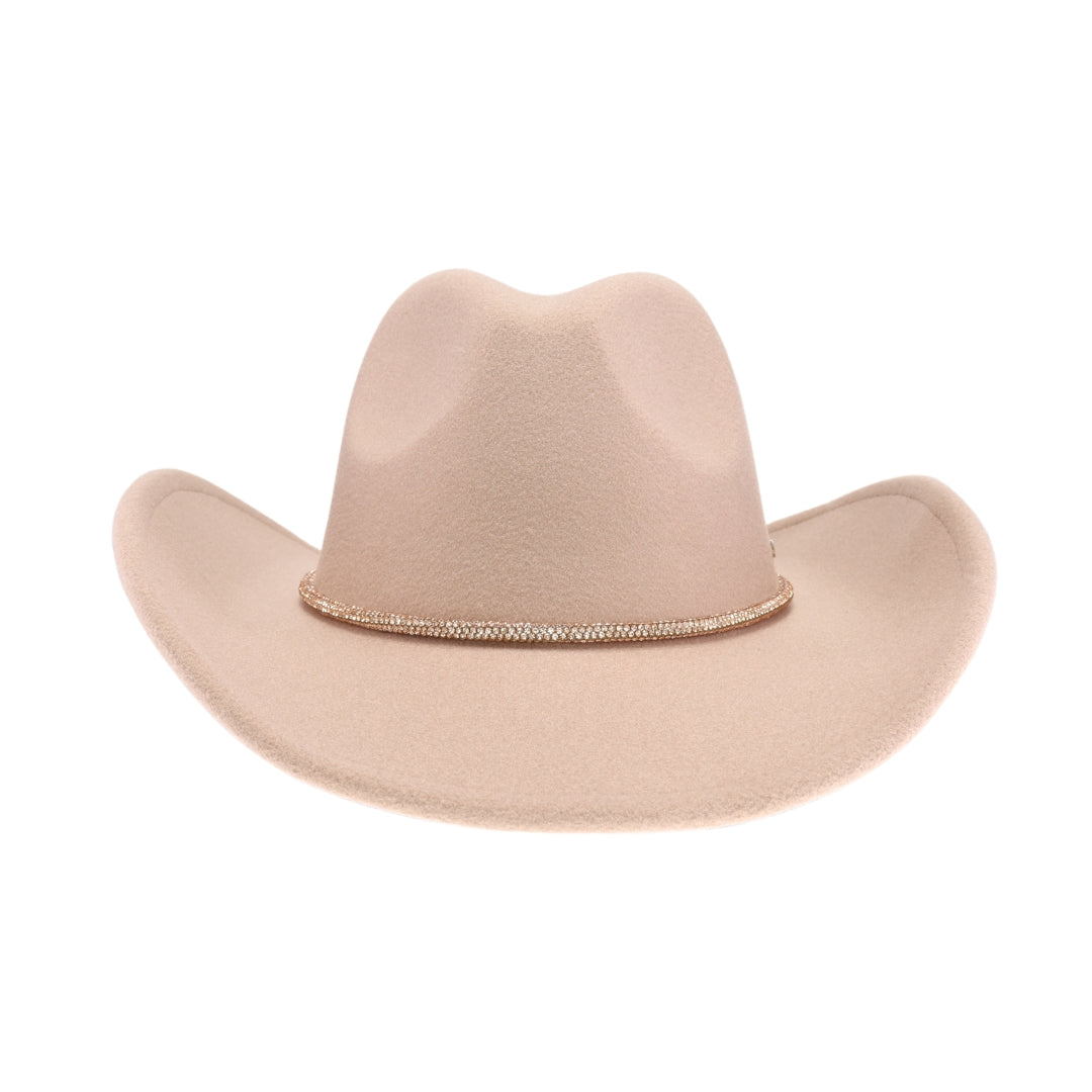 Reno Vegan Fabric Cowboy Hat VCC0067