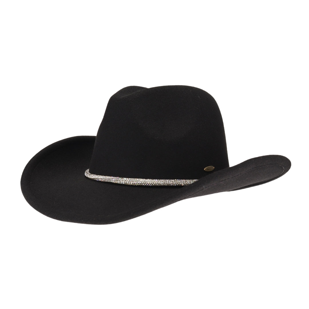 Reno Vegan Fabric Cowboy Hat VCC0067