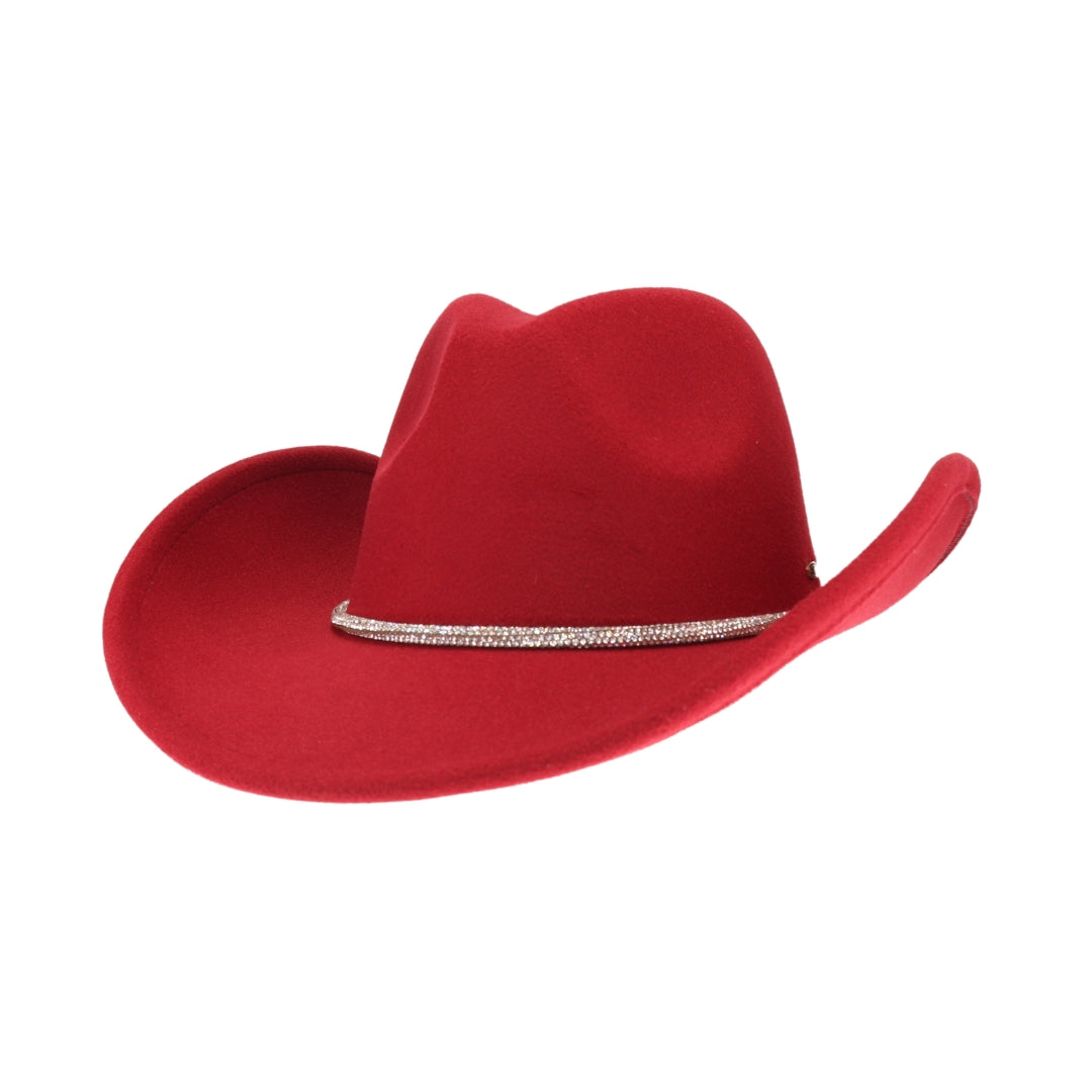 Reno Vegan Fabric Cowboy Hat VCC0067