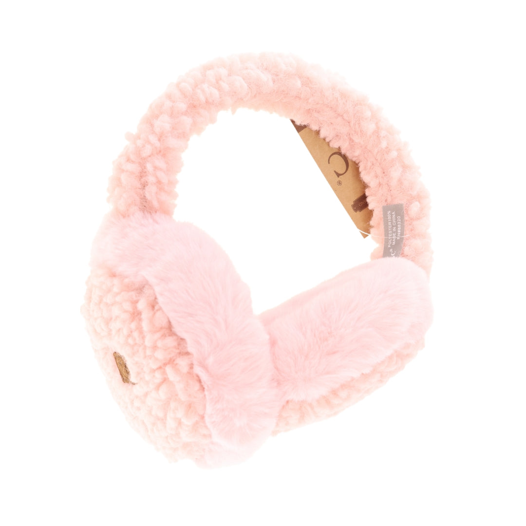 Faux Fur Sherpa Earmuff EM3667