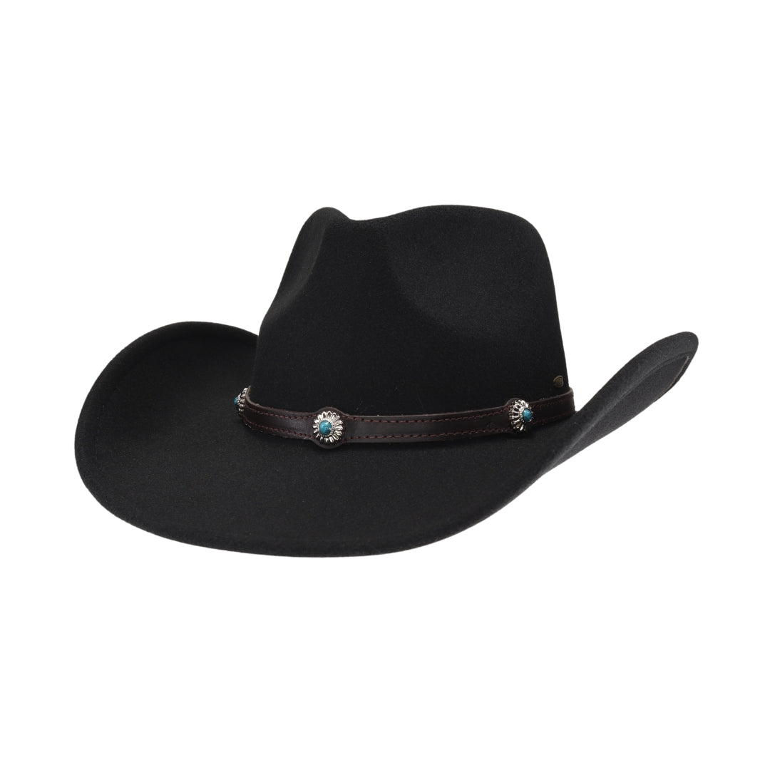 Denison Vegan Fabric Cowboy Hat VCE0061