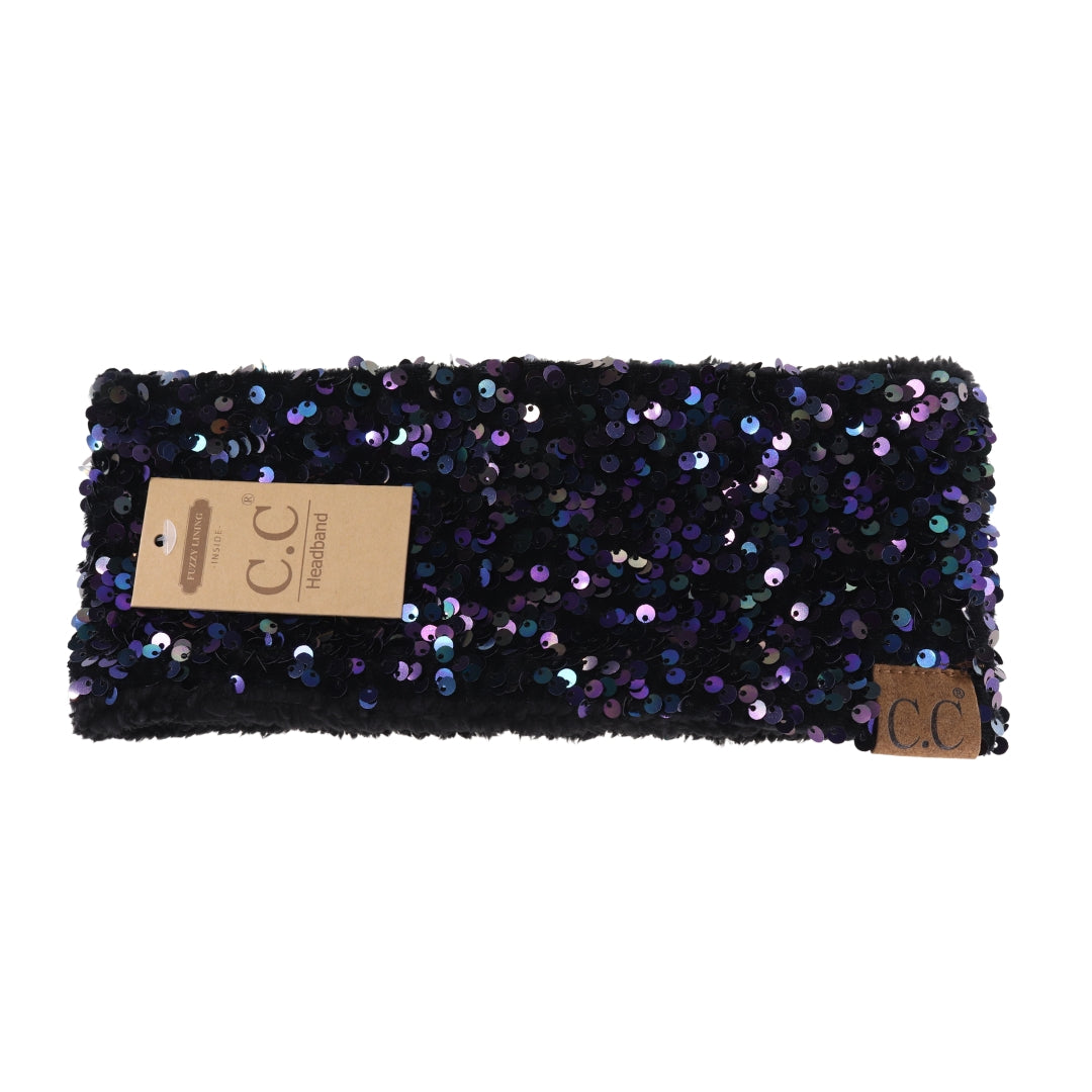 Cluster Sequin Head Wrap HWE0012