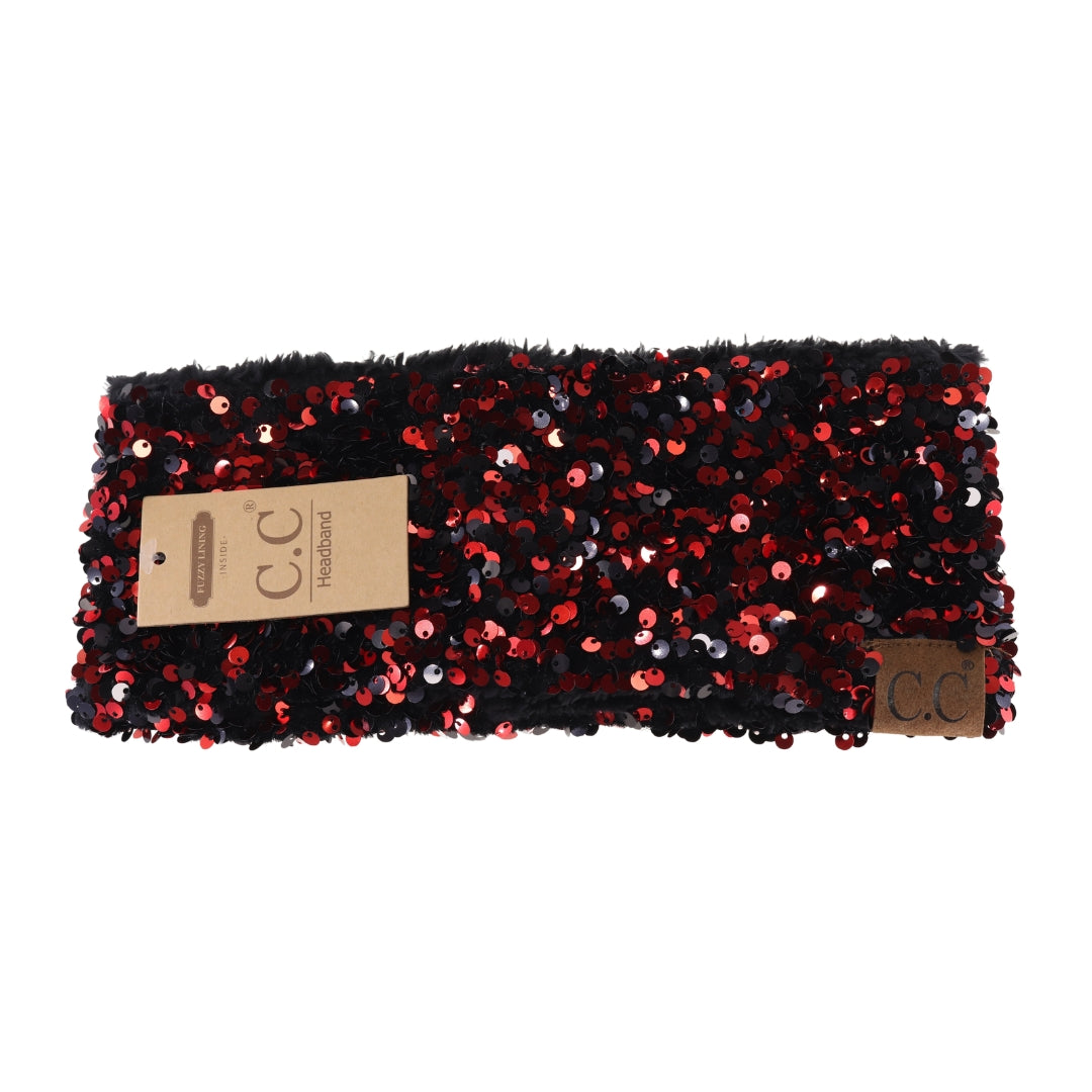 Cluster Sequin Head Wrap HWE0012