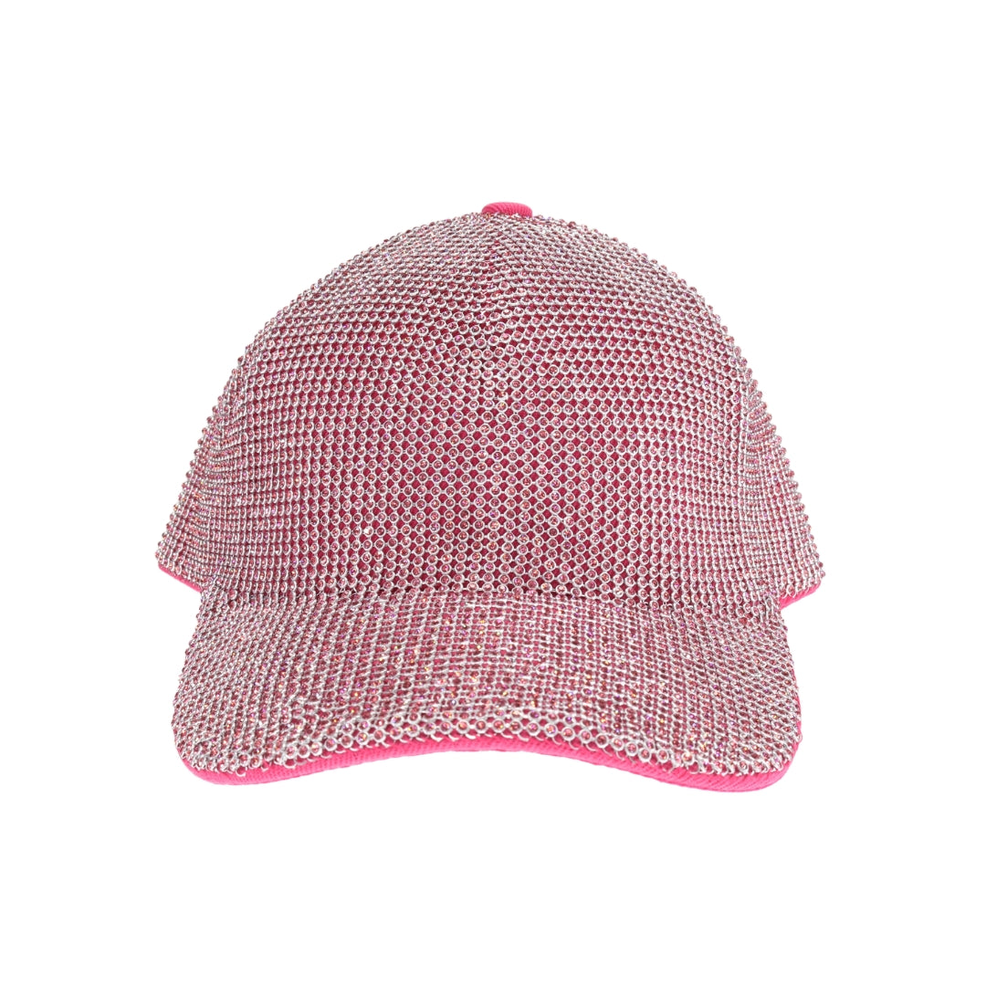 Allover Rhinestone C.C Ball Cap BAB8050