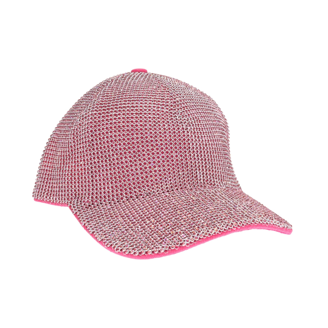 Allover Rhinestone C.C Ball Cap BAB8050