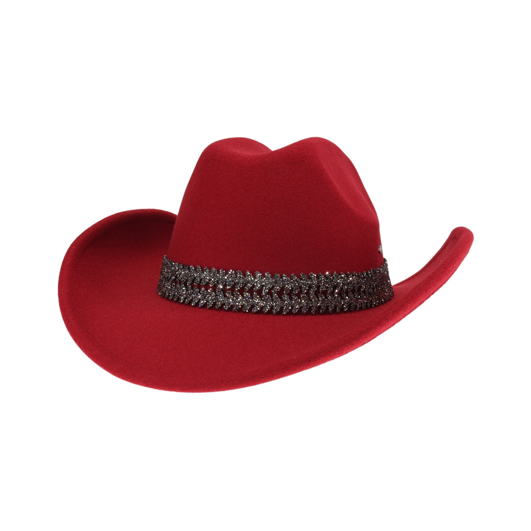 Silverton Vegan Fabric Cowboy Hat VCC0075