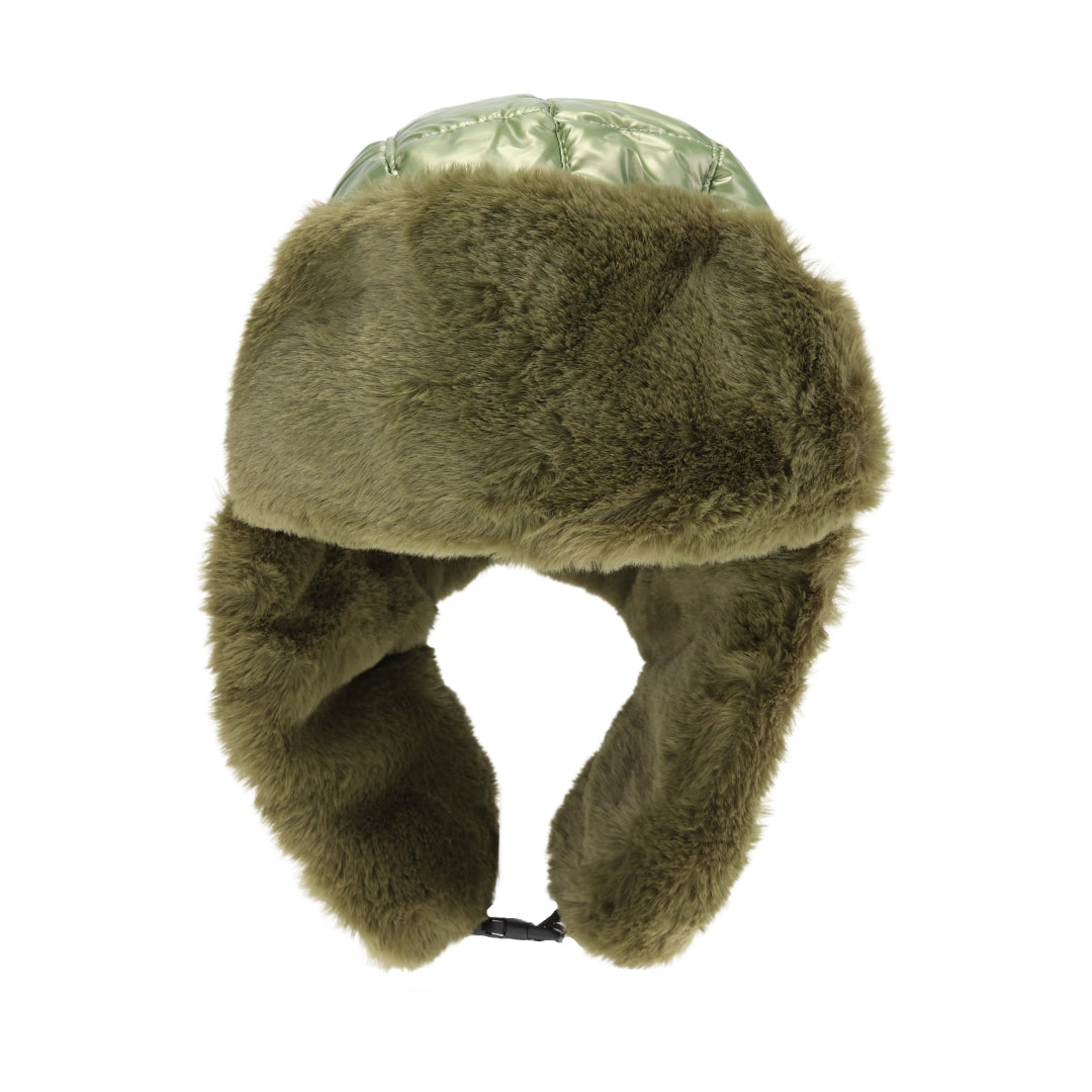 Solid Puffer Trapper C.C Beanie TRS4500