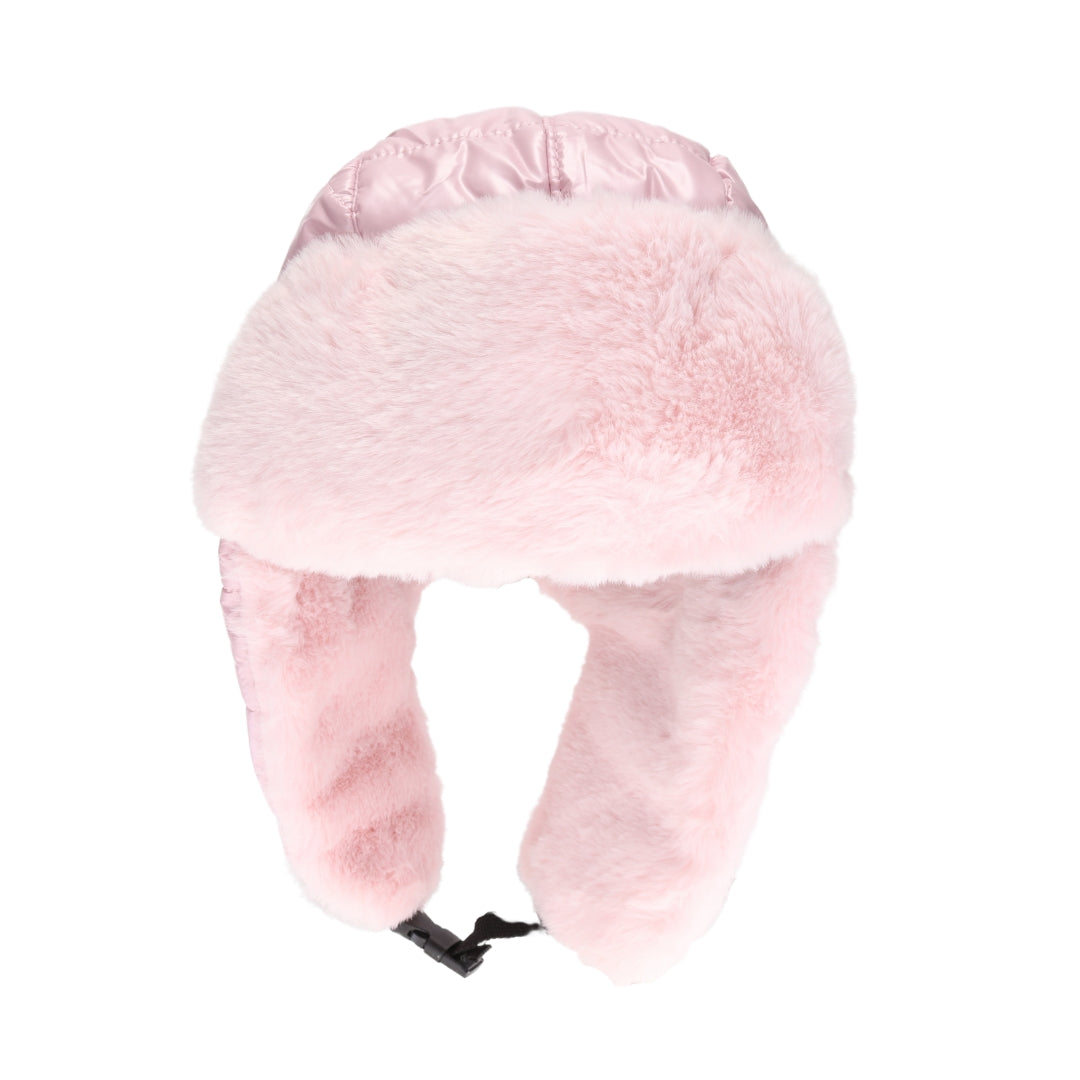 Solid Puffer Trapper C.C Beanie TRS4500
