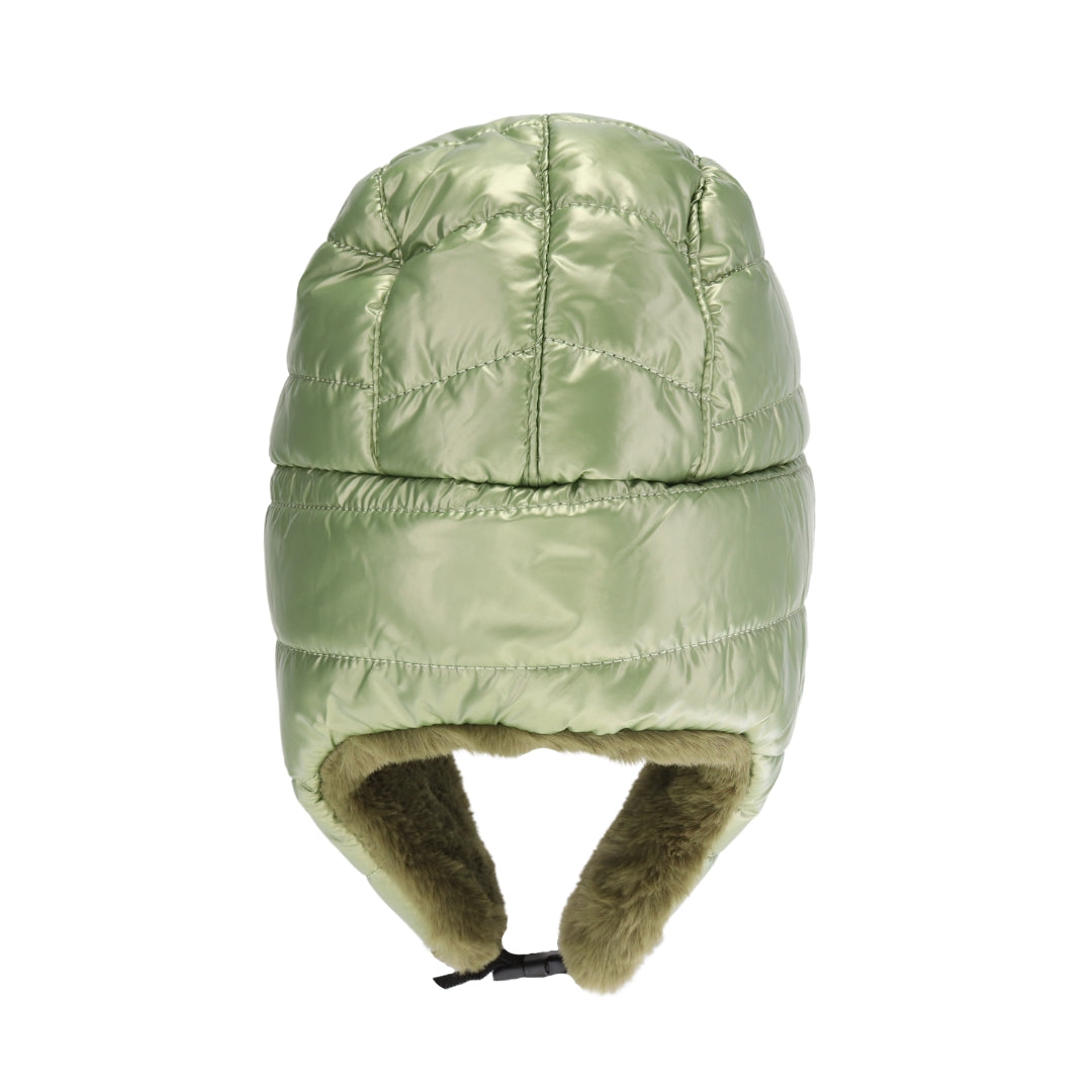 Solid Puffer Trapper C.C Beanie TRS4500