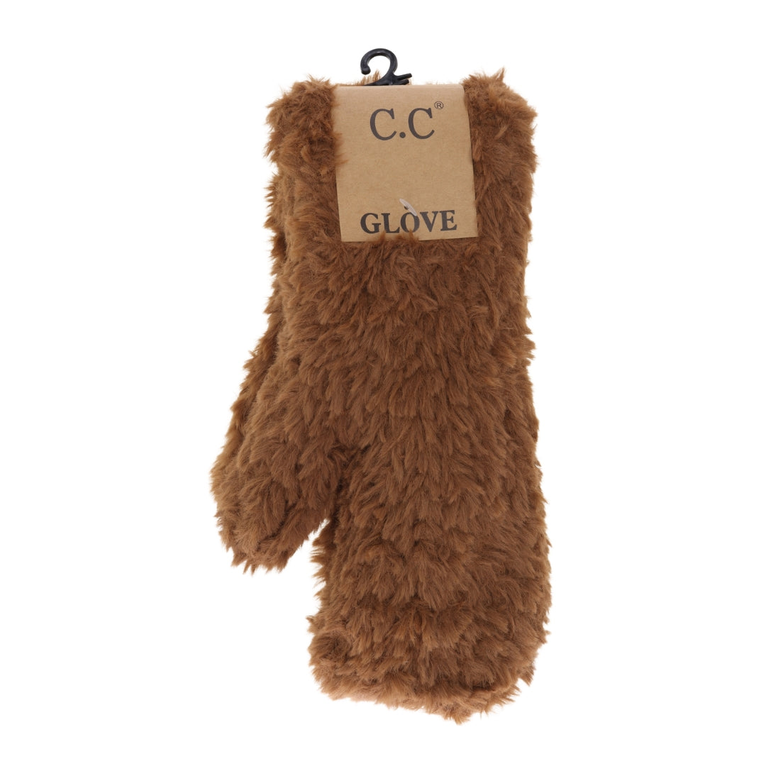 Faux Fur C.C Mittens MTE0004