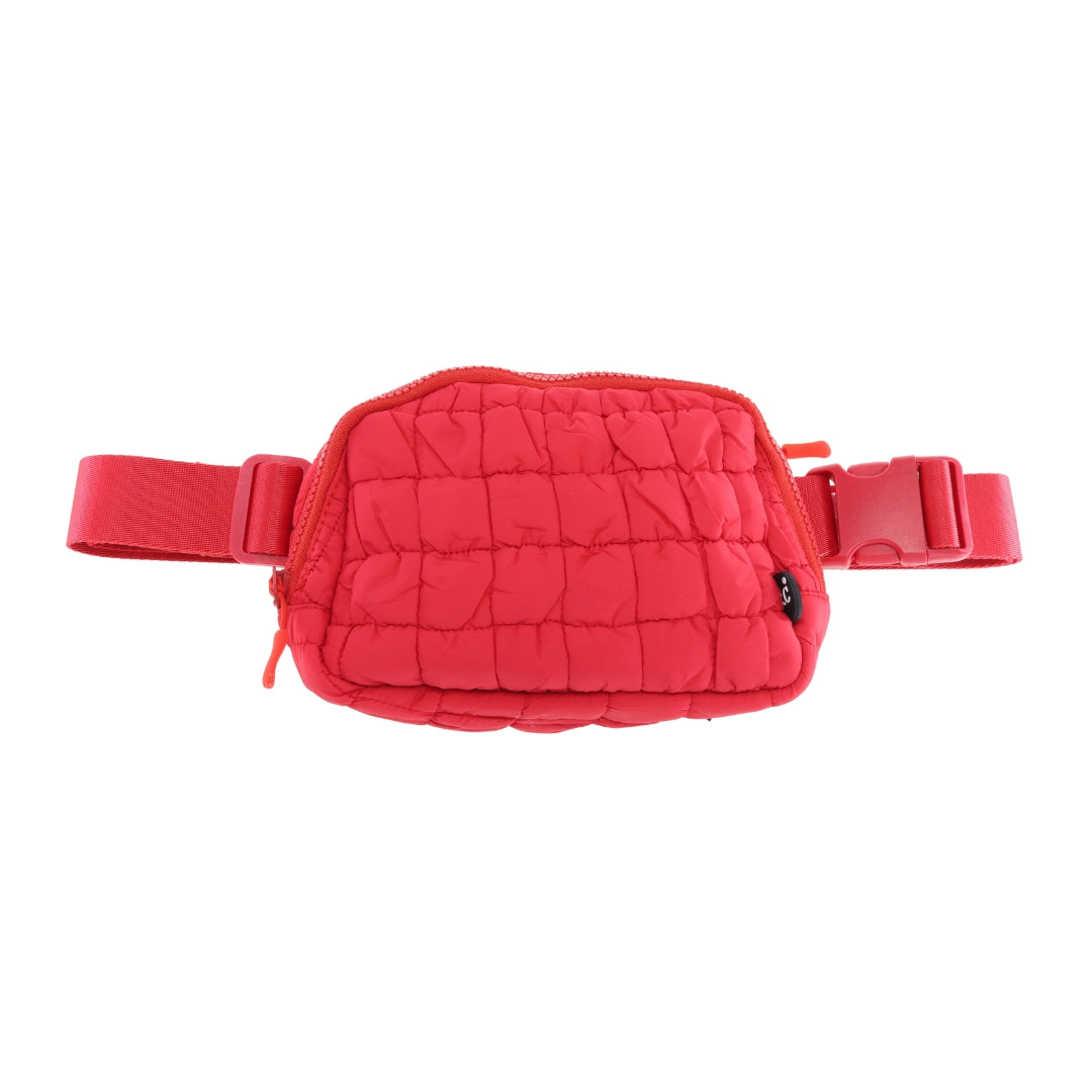 Quilted Puffer C.C Belt Bag BGS0064