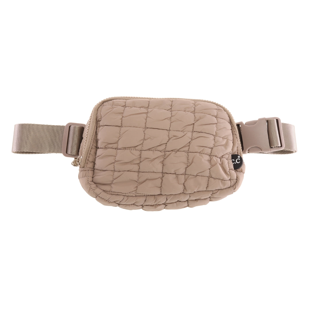 Quilted Puffer C.C Belt Bag BGS0064