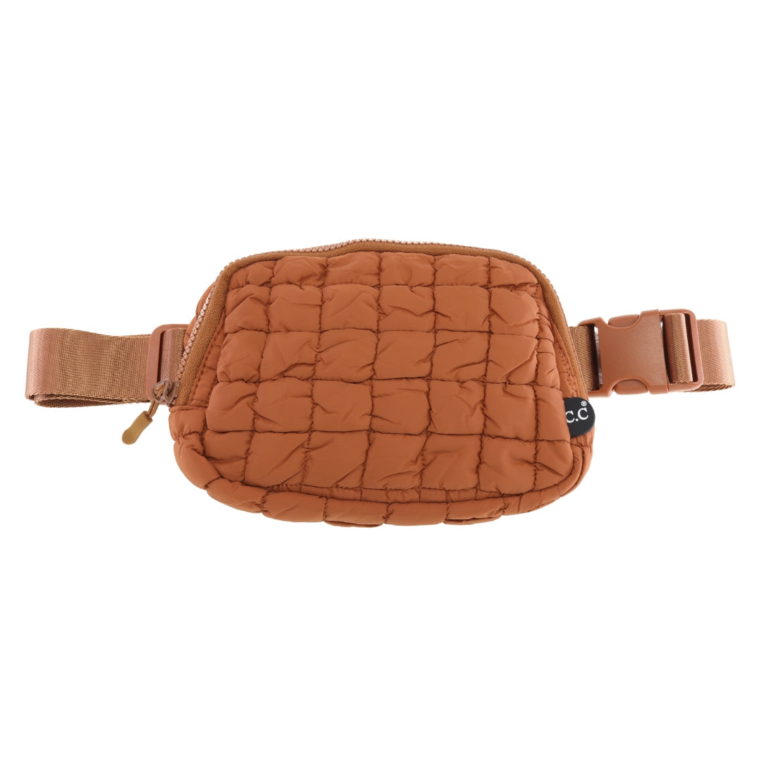 Quilted Puffer C.C Belt Bag BGS0064