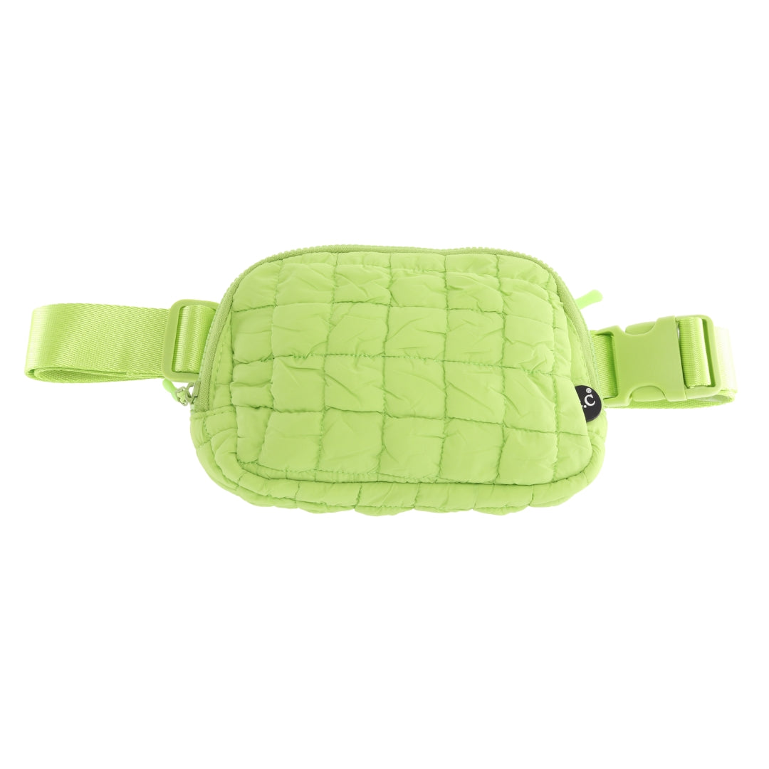 Quilted Puffer C.C Belt Bag BGS0064