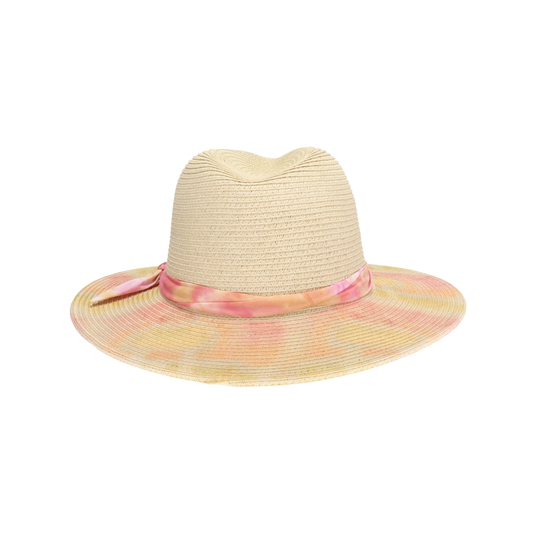 Tie Dye Brim C.C Panama Sun Hat STH0029