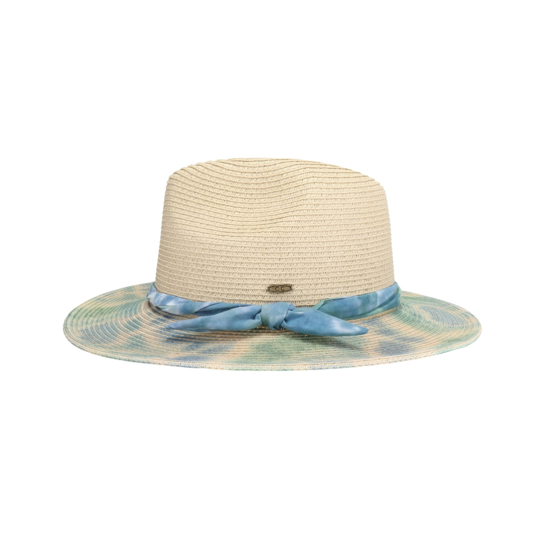 Tie Dye Brim C.C Panama Sun Hat STH0029