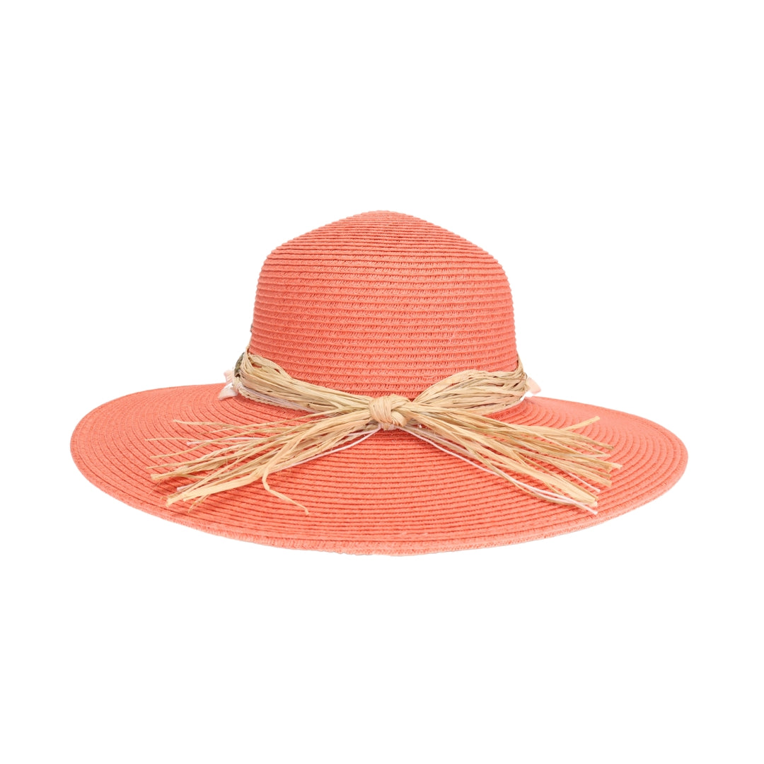 Shell Trim Wide Brim C.C Sun Hat STH0024