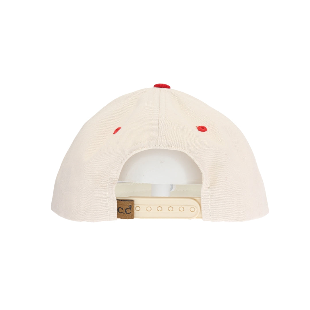 Cupid University C.C Puff Embroidered Trucker Hat TCM0031