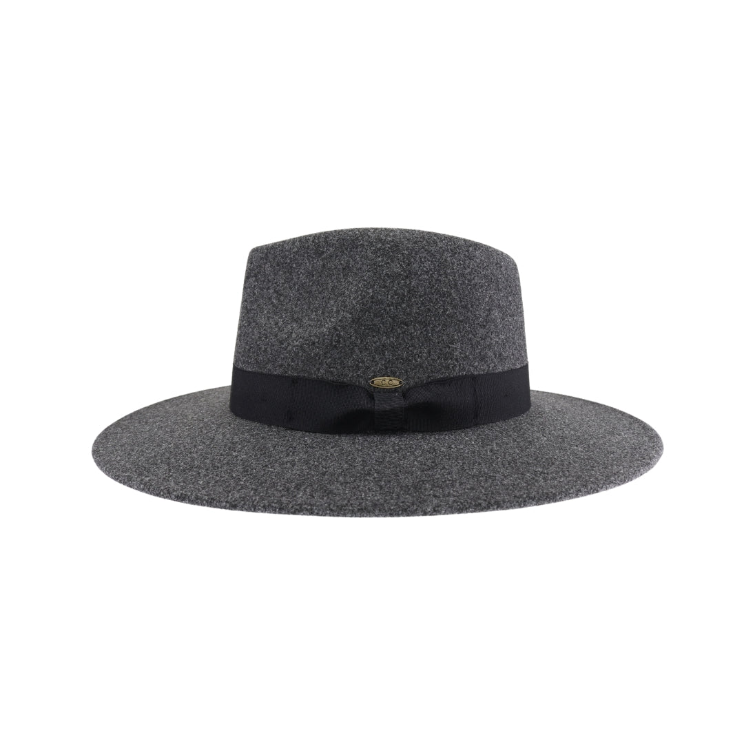 Grosgrain Bow C.C Vegan Felt Hat VFE0001