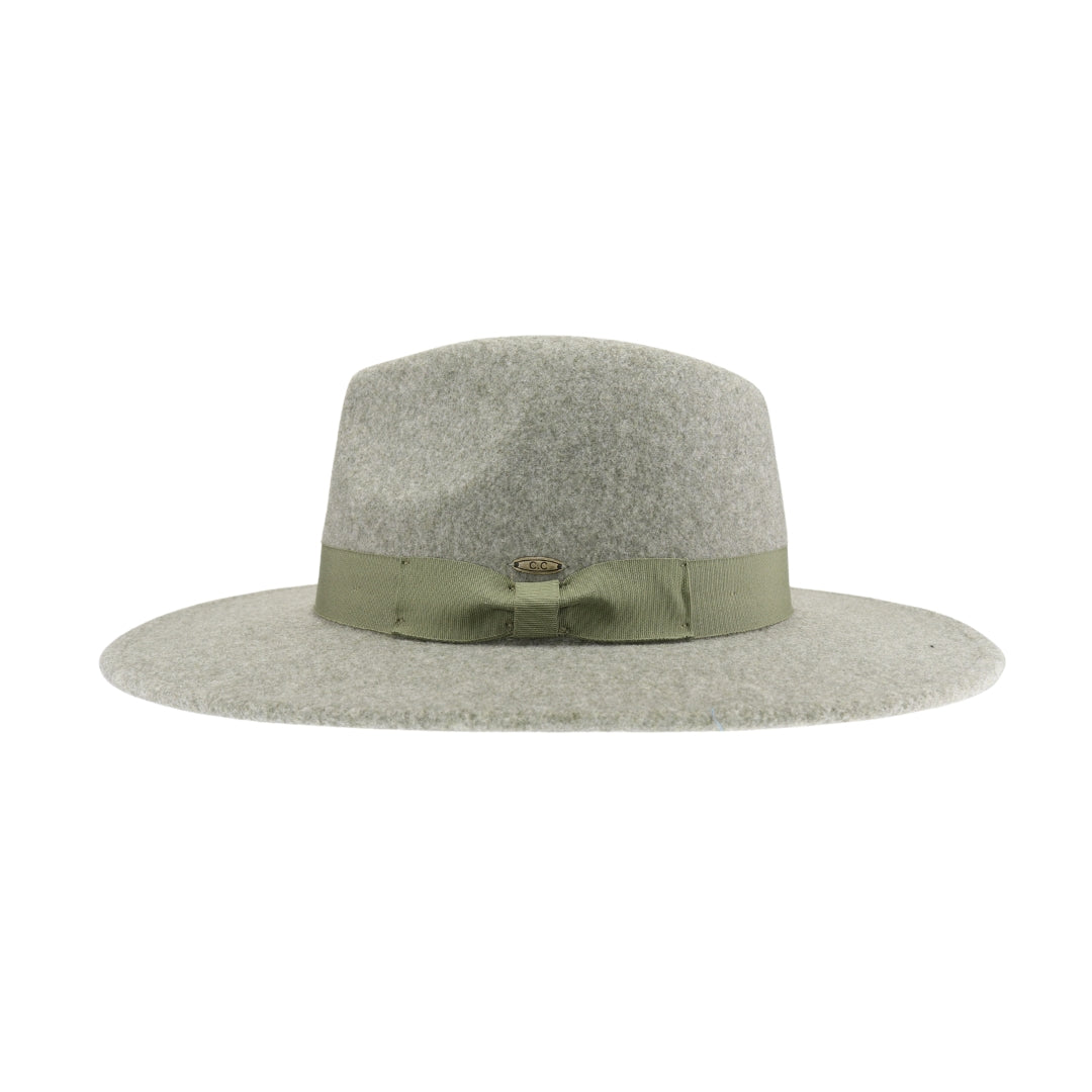 Grosgrain Bow C.C Vegan Felt Hat VFE0001