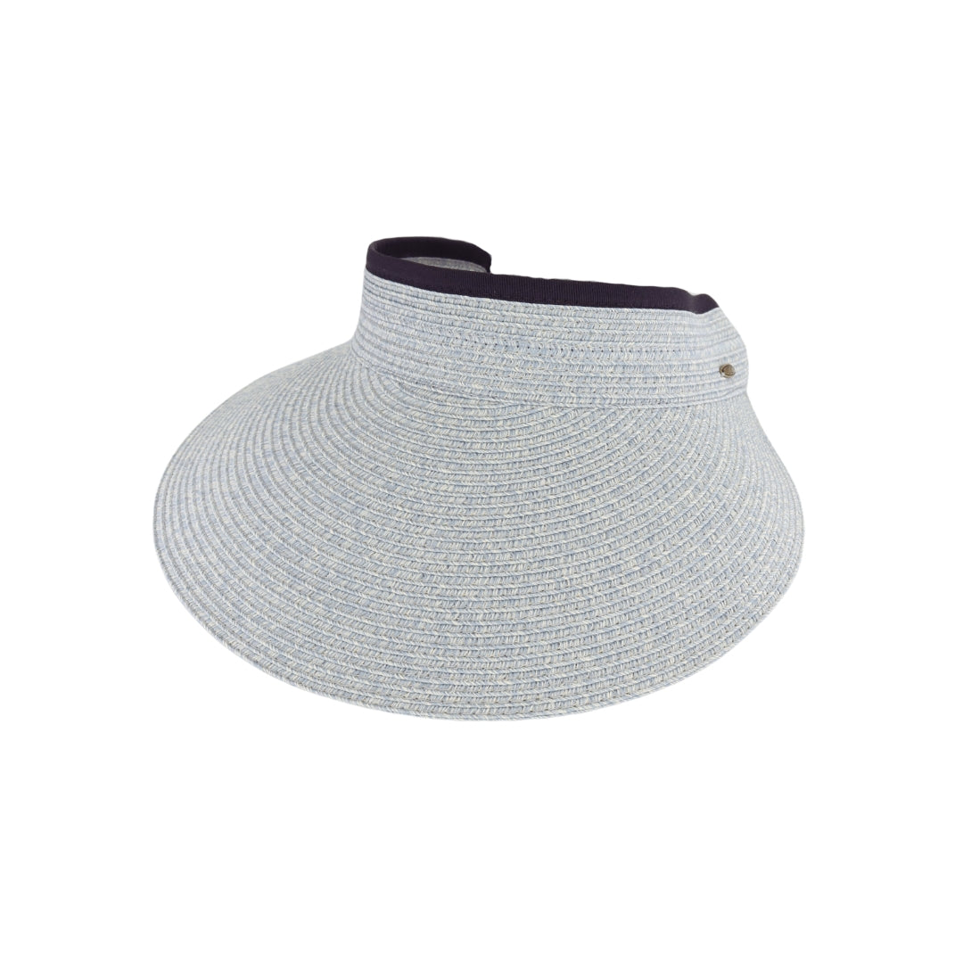 Heather Straw Visor C.C Sunhat SVH0051