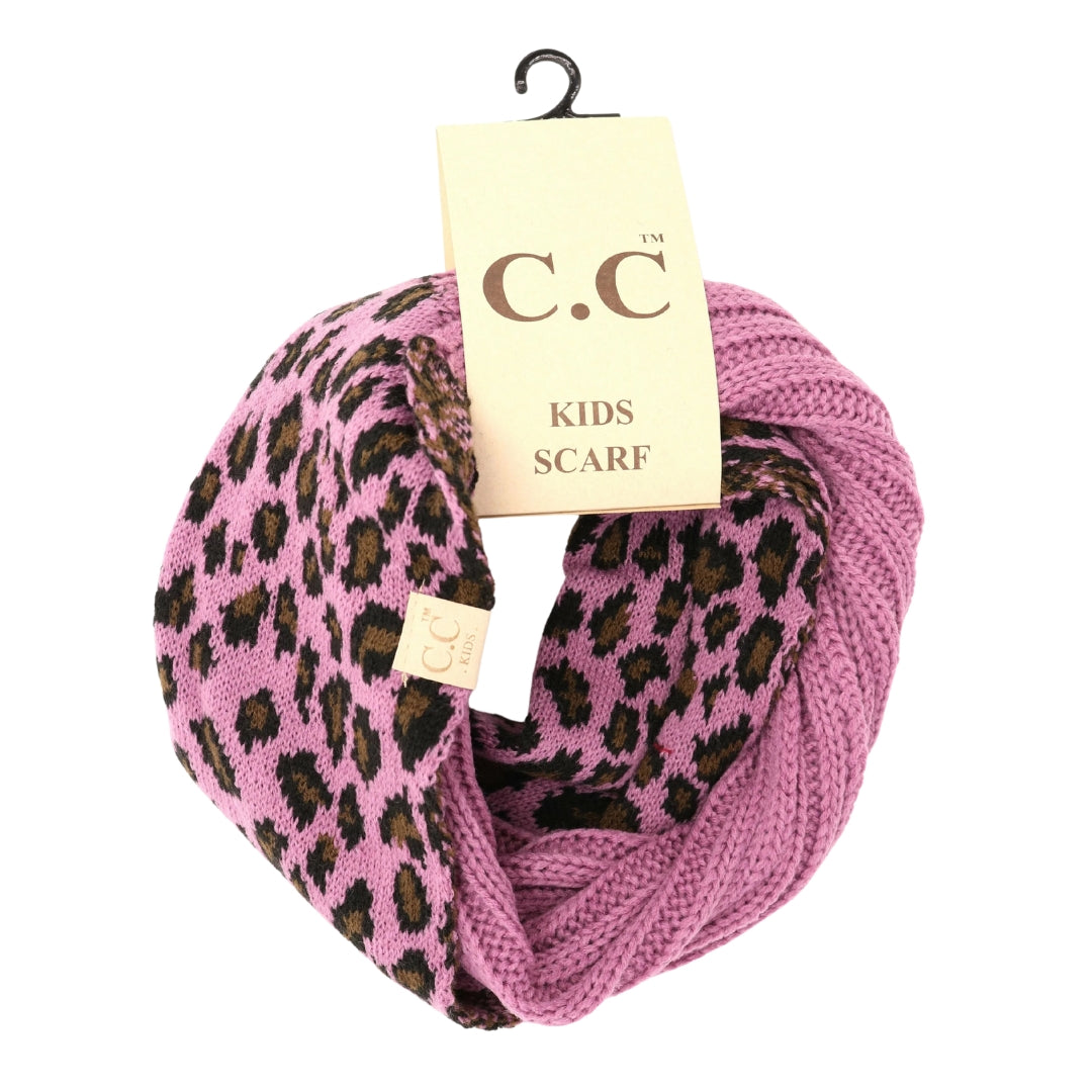 KIDS Leopard Print CC Infinity Scarf KIDSSF80