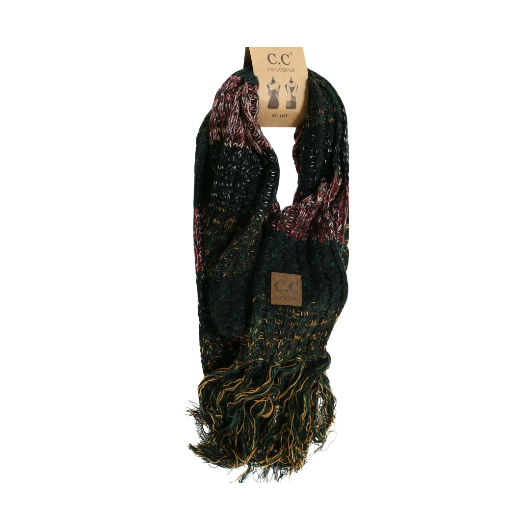 Tri-Color CC Scarf SF1816