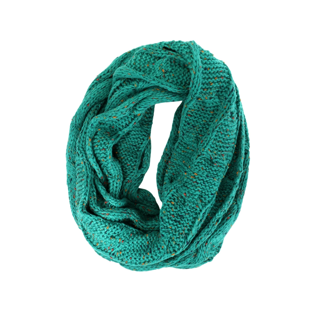 Flecked CC Infinity Scarf SF33