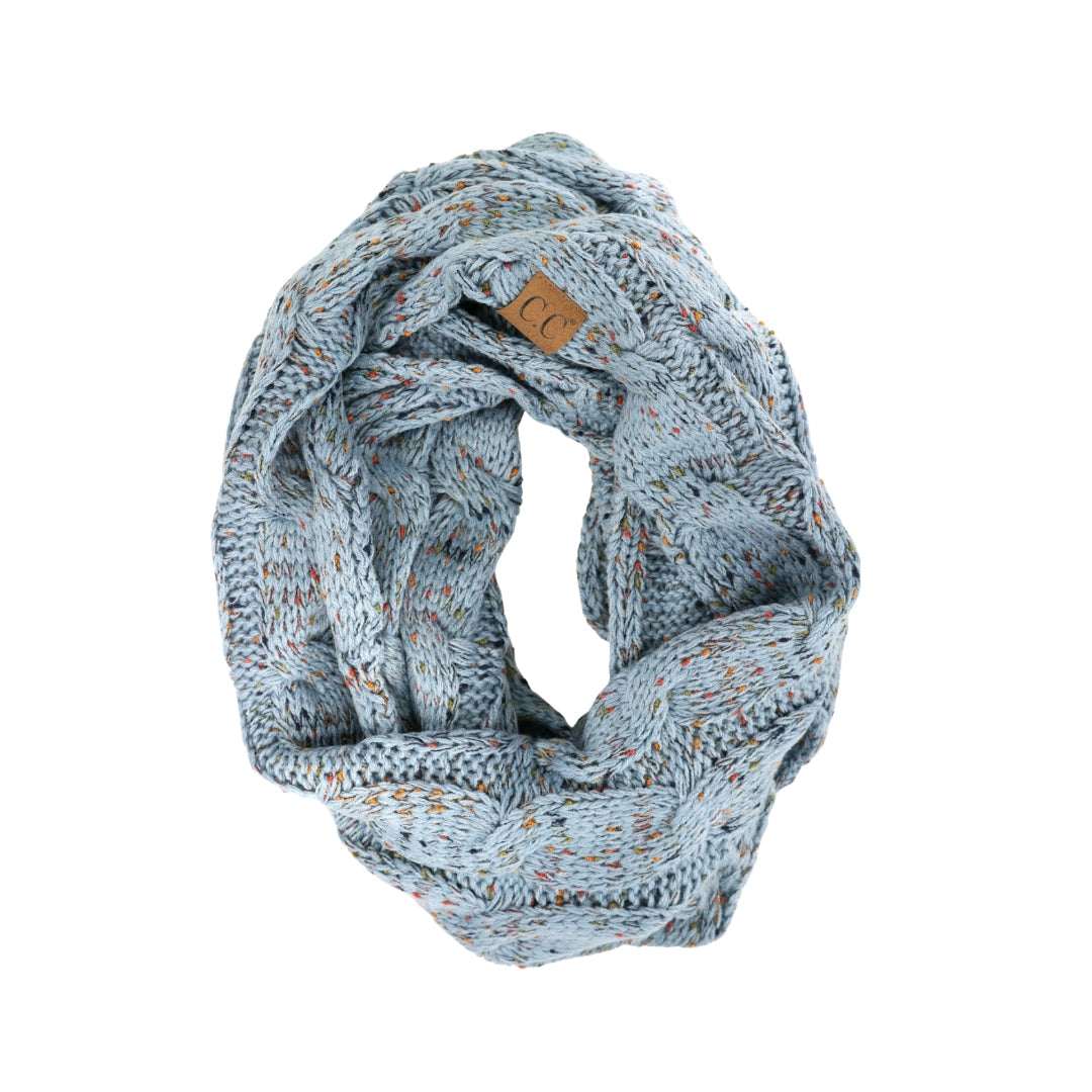 Flecked CC Infinity Scarf SF33