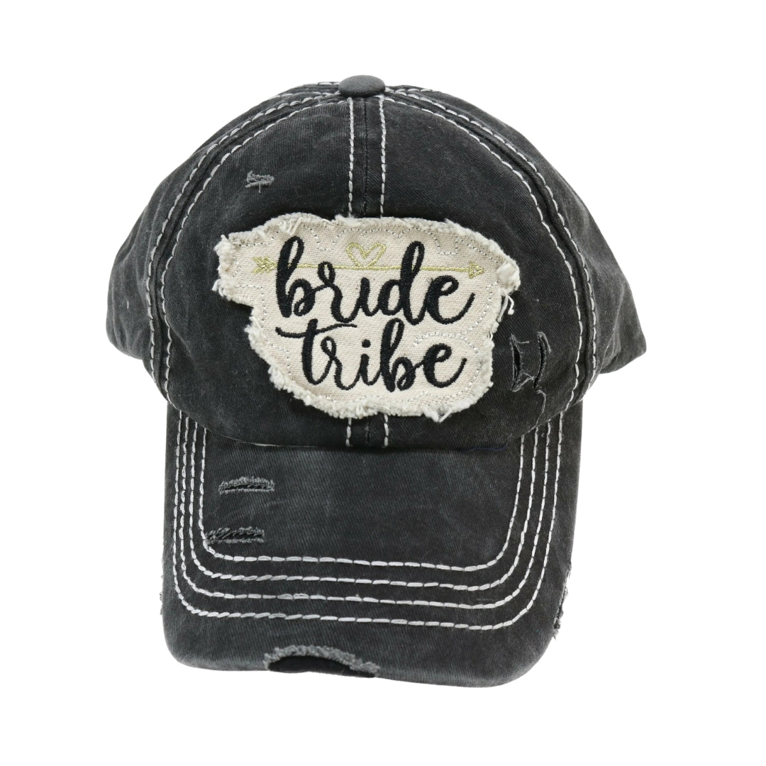 Distressed Bride Tribe Patch CC Ball Cap BA2019BT