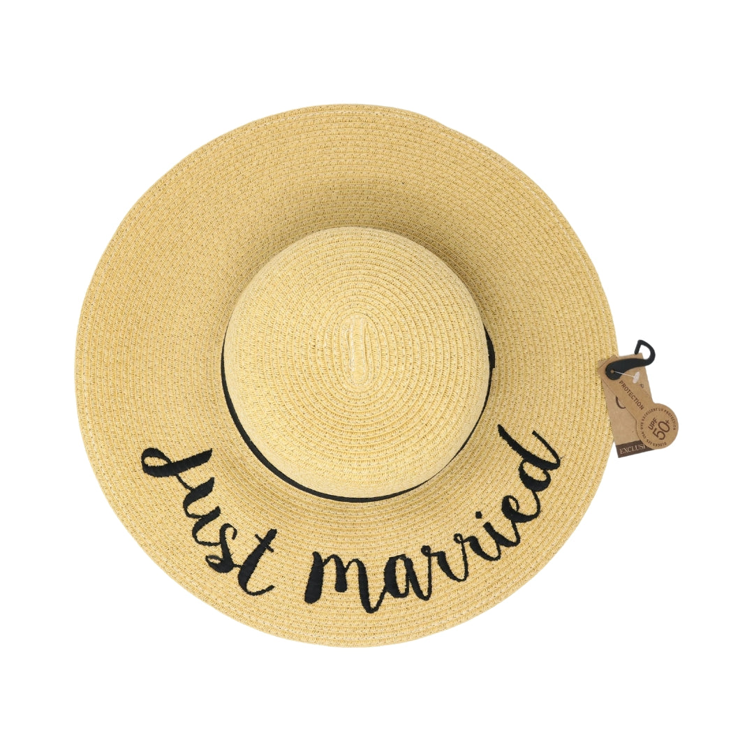 Just Married Sun Hat ST2017