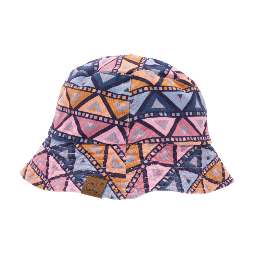 Aztec Print Reversible Bucket Hat BK929