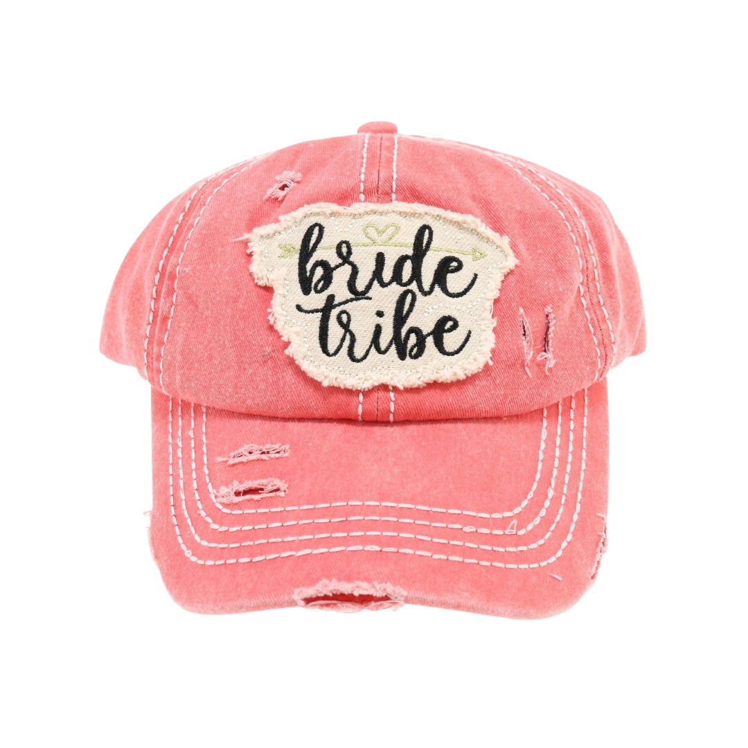 Distressed Bride Tribe Patch CC Ball Cap BA2019BT