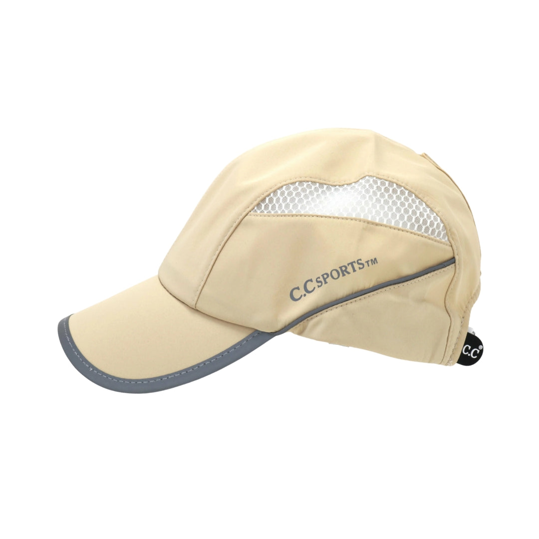 Reflective Mesh Sport High Pony CC Ball Cap BT772