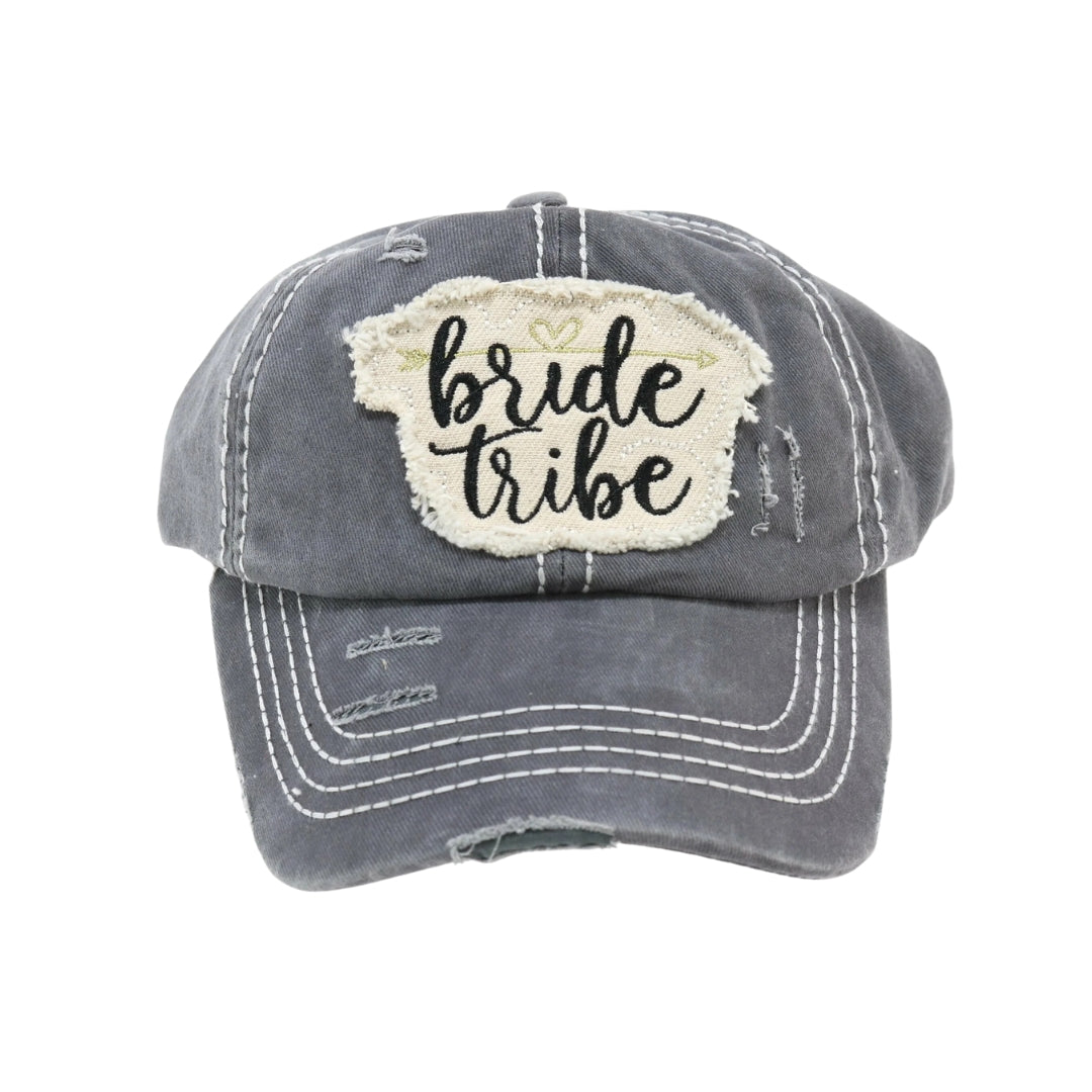 Distressed Bride Tribe Patch CC Ball Cap BA2019BT