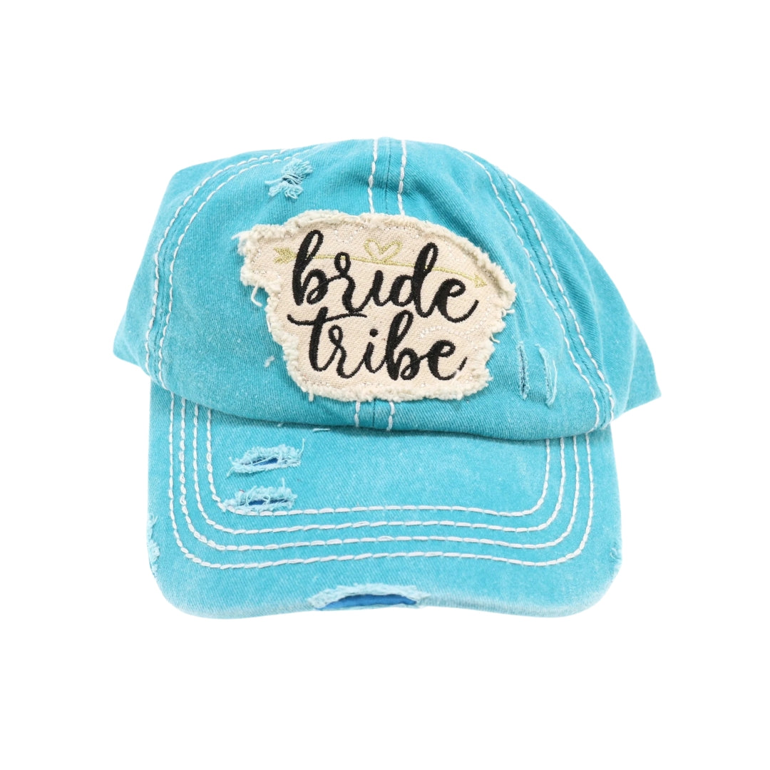 Distressed Bride Tribe Patch CC Ball Cap BA2019BT